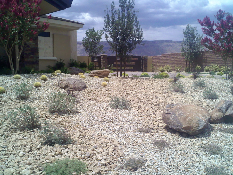 Contemporary Desert Landscape | Garcia Landscaping & Lawn Service